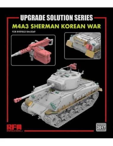 Upgrade set for 5049 M4A3 76w hvss Sherman, 1/35 - Rye Field Model ...