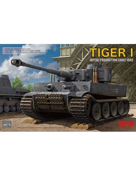 Tiger I 100 initial production early 1943, 1/35 - Rye Field Model 5075