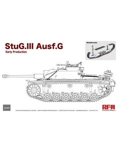 [NO_DESC] StuG. III Ausf. G Early Production with workable track li...