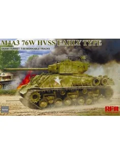 [NO_DESC] M4A3 76W HVSS Early type D82081 turret T-66 track, 1/35 -...