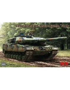 Leopard 2A6 Main Battle Tank with workabletrack links (without inte...