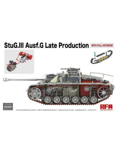 StuG.III Ausf.G Late Production with full interior, 1/35 - Rye Fiel...