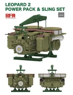 Leopard 2 Power pack & Sling set, 1/35 - Rye Field Model 2050