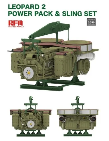 Leopard 2 Power pack & Sling set, 1/35 - Rye Field Model 2050