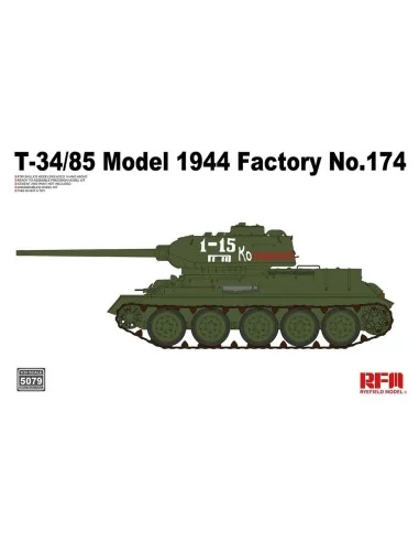 [NO_DESC] T-34/85 Model 1944 Factory No.174, 1/35 - Rye Field Model...