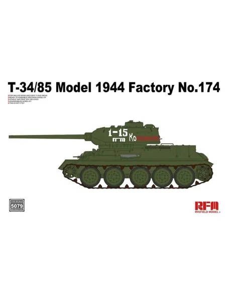 T-34/85 Model 1944 Factory No.174, 1/35 - Rye Field Model 5079