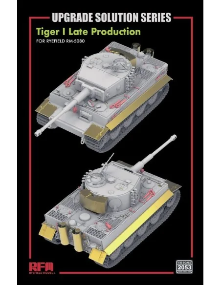 Upgrade set for 5080 Tiger I Late Production, 1/35 - Rye Field Mode...