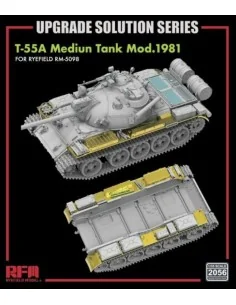 T-55A Medium Tank Mod.1981 for RFM5098 - Upgrade Solution, 1/35 - R...