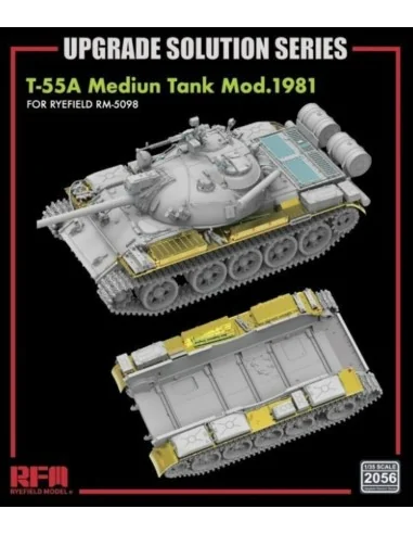 T-55A Medium Tank Mod.1981 for RFM5098 - Upgrade Solution, 1/35 - R...