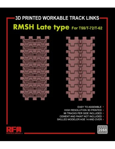 [NO_DESC] Workable Track Links RMSH Late Type for T-55/72/62, 1/35 ...
