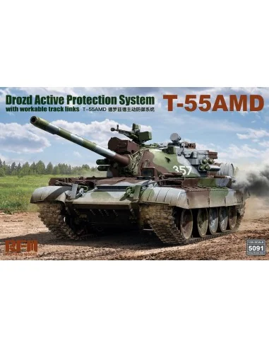 T-55AMD Drozd Active Protection System, 1/35 - Rye Field Model 5091