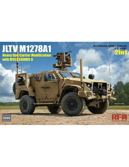 JLTV M1278A1 Heavy Gun Carrier Modification with M153 CROWS II 2 in...