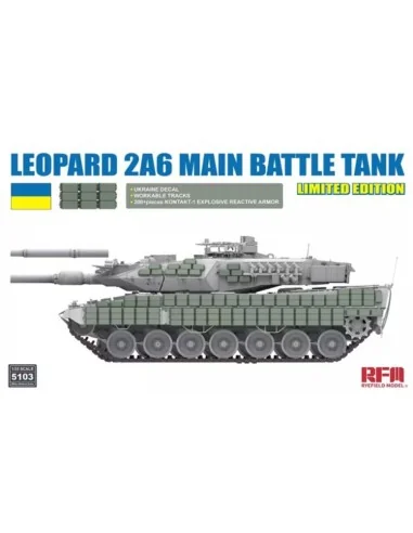 Leopard 2A6 Main Battle Tank Limited Edition, 1/35 - Rye Field Mode...