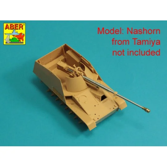 German 88mm Pak 43/1 L/71 barrel for Sd.Kfz.164 Nashorn, 1/48 - Abe...