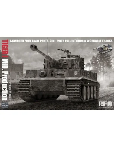 [NO_DESC] Tiger I Mid Production 2 in 1 w/Cutaway Parts & Full Inte...