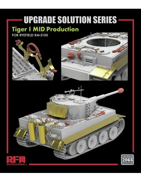 Upgrade Set for 5100 Pz.Kpfw. VI Ausf. E Tiger I Mid, 1/35 - Rye Fi...