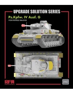 Upgrade Set for 5102 Pz.Kpfw. IV Ausf. G, 1/35 - Rye Field Model 2062