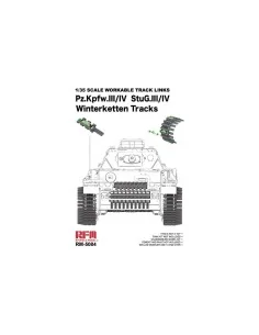 1/35 Workable Winterketten Tracks for Pz.Kpfw. III/IV, 1/35 - Rye F...