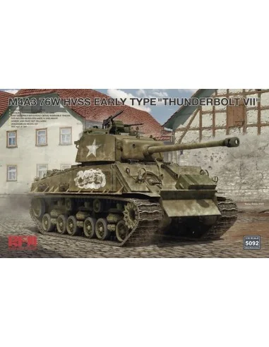 M4A3 HVSS Early Type Thunderbolt VII, 1/35 - Rye Field Model 5092