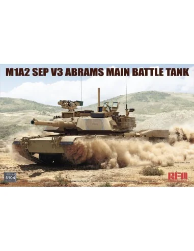 M1A1 SEP V3 Abrams Main Battle Tank, 1/35 - Rye Field Model 5104