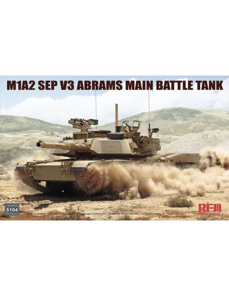 [NO_DESC] M1A1 SEP V3 Abrams Main Battle Tank, 1/35 - Rye Field Mod...