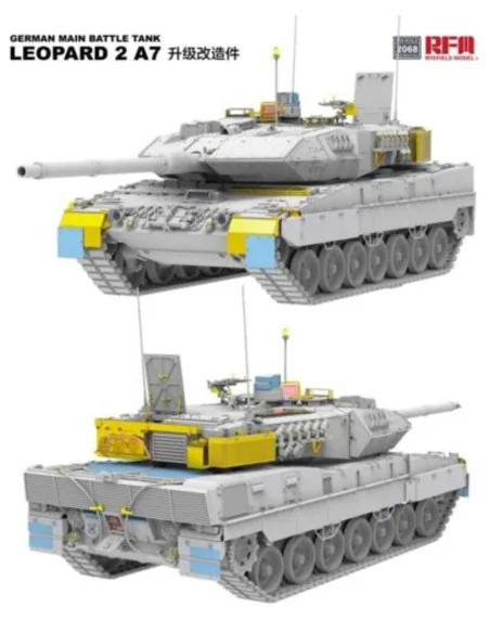 Upgrade Set for 5108 German Main Battle Tank Leopard 2 A7, 1/35 - R...