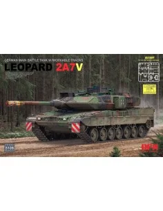 German Main Battle Tank w/Workable Tracks Leopard 2A7V, 1/35 - Rye ...
