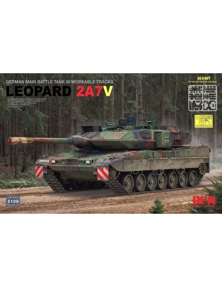 [NO_DESC] German Main Battle Tank w/Workable Tracks Leopard 2A7V, 1...