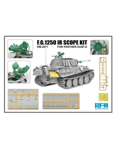 F.G.1250 IR Scope Kit For Panther Ausf.G, 1/35 - Rye Field Model 2071