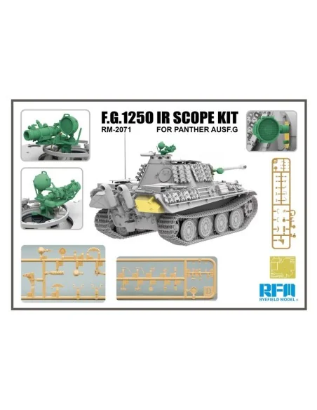 [NO_DESC] F.G.1250 IR Scope Kit For Panther Ausf.G, 1/35 - Rye Fiel...
