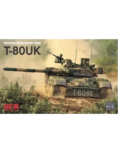 T-80UK Russian MBT, 1/35 - Rye Field Model 5115