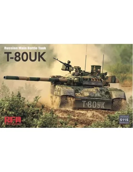 T-80UK Russian MBT, 1/35 - Rye Field Model 5115
