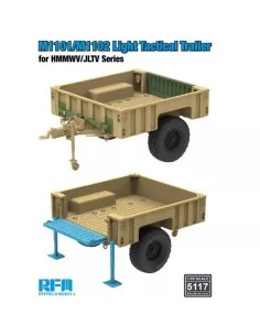 M1101/M1102 Light Tactical Trailer for HMMWV/JLTV Series, 1/35 - Ry...