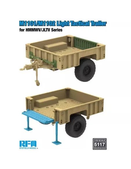 [NO_DESC] M1101/M1102 Light Tactical Trailer for HMMWV/JLTV Series,...