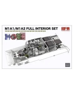 M1A1/M1A2 Abrams Tank Full Interior Set (Without Tank Kit), 1/35 - ...