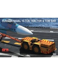Russian Naval 10-Ton Tractor & Tow Bar, 1/48 - Rye Field Model RFM4802