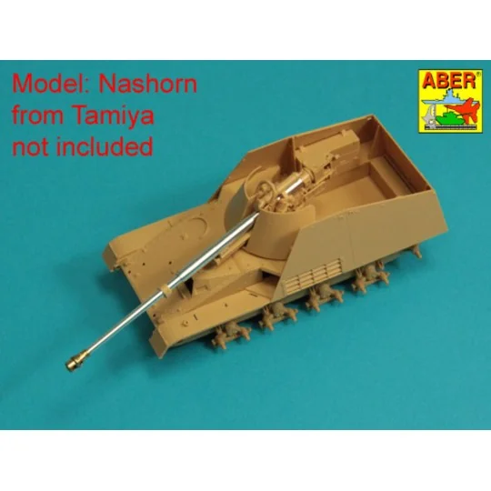 German 88mm Pak 43/1 L/71 barrel for Sd.Kfz.164 Nashorn, 1/48 - Abe...
