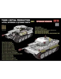 Tiger I Initial Production Early 1943 w/ Full Interior Updated Vers...