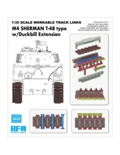 [NO_DESC] M4 Sherman T-48 Type w/ Duckbill Extension, 1/35 - Rye Fi...