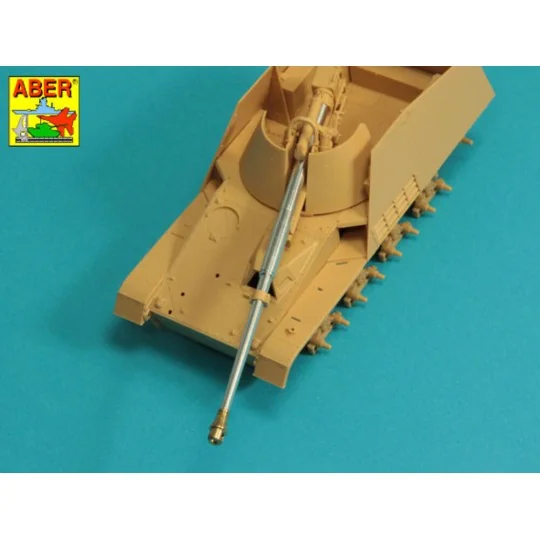 German 88mm Pak 43/1 L/71 barrel for Sd.Kfz.164 Nashorn, 1/48 - Abe...