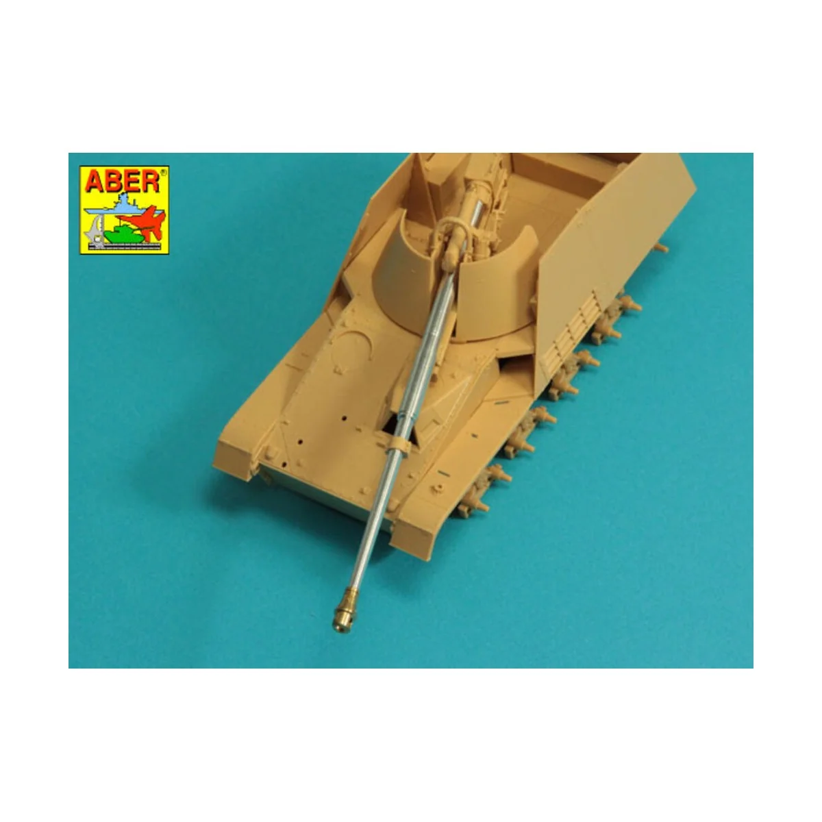 German 88mm Pak 43/1 L/71 barrel for Sd.Kfz.164 Nashorn - Aber Mode...