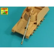German 88mm Pak 43/1 L/71 barrel for Sd.Kfz.164 Nashorn, 1/48 - Abe...