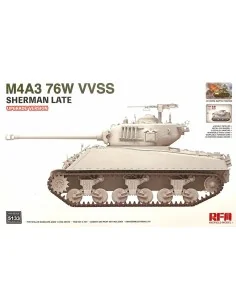 M4A3 76W VVSS Sherman Late Upgrade Version, 1/35 - Rye Field Model ...
