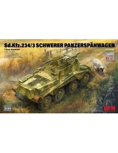 Sd.Kfz. 234/3 Schwerer Panzerspahwagen, 1/35 - Rye Field Model RFM5134
