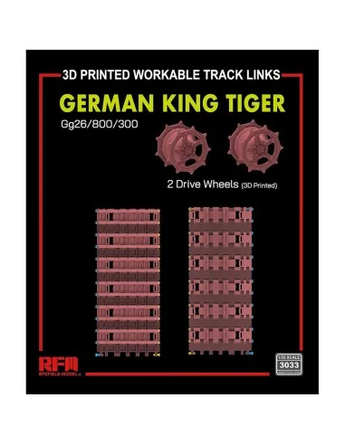 German King Tiger GG26/800/300, 1/35 - Rye Field Model RFM3033
