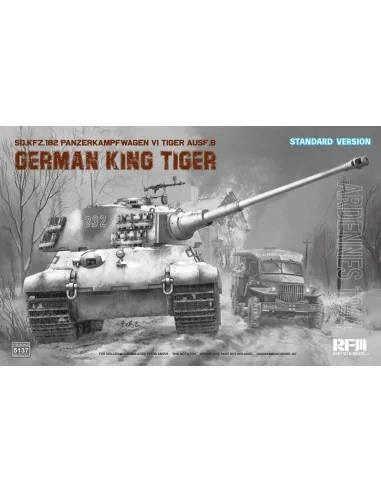 German King Tiger Pz.Kpfw. VI Ausf. B Standard Version, 1/35 - Rye ...