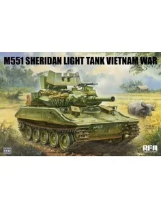 M551 Sheridan Light Tank Vietnam War, 1/35 - Rye Field Model RFM5142