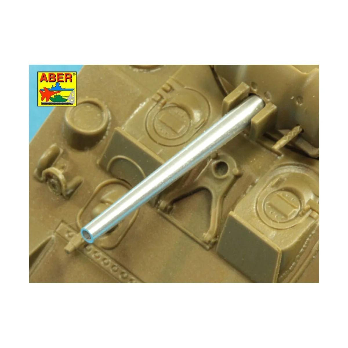 U.S. 75mm M3 tank barrel for Sherman M4, 1/56 - Aber Models 56 L-01