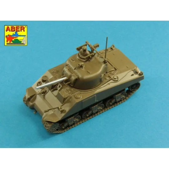 U.S. 75mm M3 tank barrel for Sherman M4 - Aber Models 56 L-01