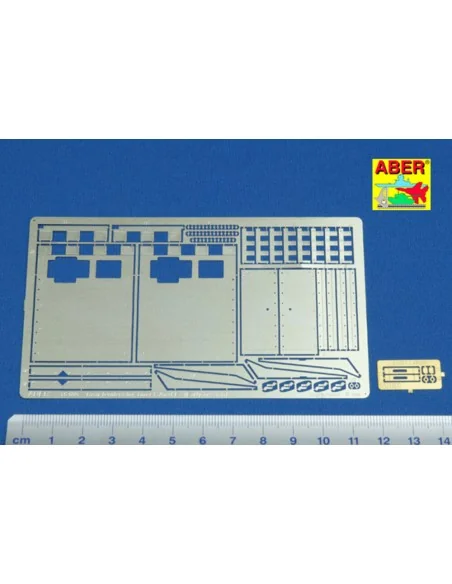 Rear fenders for Tiger I, Ausf.E-(Early version), 1/16 - Aber Model...